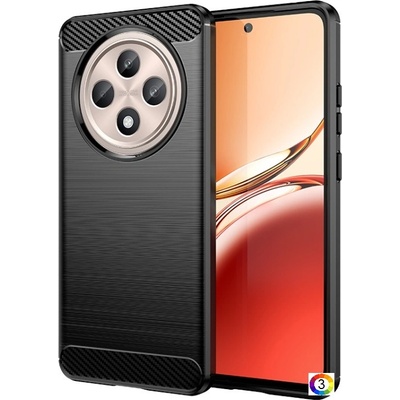 OPPO Reno12 F /12 FS 5G Удароустойчив Carbon Fiber Калъф и Протектор