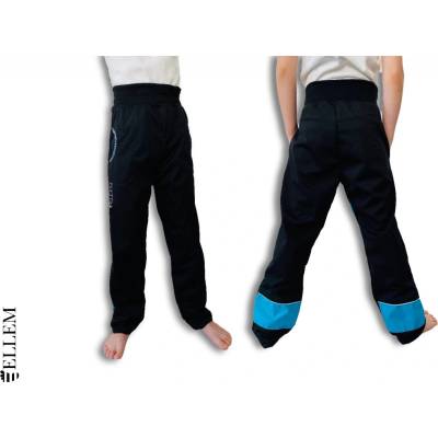 ELLEM EBENA letní softshellové kalhoty modrá