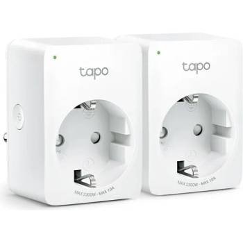 TP-Link Tapo P100(2-pack) Управляем контакт TP-LINK Tapo P100(1бр. ), Wi-Fi, 2, 3KW (Tapo P100)