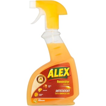 Alex čistič na drevo a laminát s vôňou pomaranča 375 ml