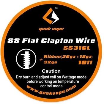 Image 1 of Geek Vape N80 Clapton Wire 3m (28GAx3 + 36GA)
