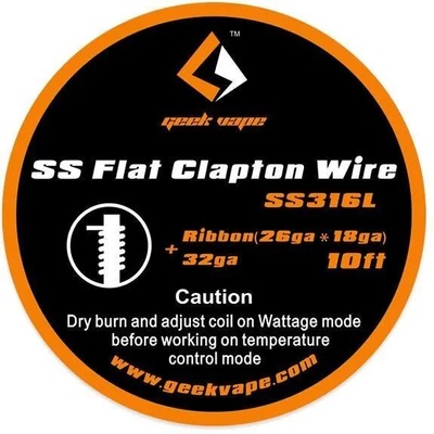 Geek Vape N80 Clapton Wire 3m (28GAx3 + 36GA)