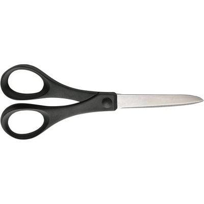 Fiskars Ножица за рязане на хартия, 18 см, FISKARS "Essential", черна (1023818)