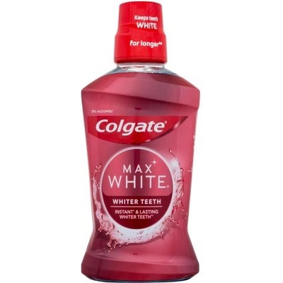 Colgate Max White 500 ml вода за уста с избелващ ефект
