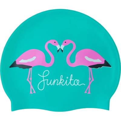 Funkita Шапка за плуване Funkita Silicone Swimming Cap Swim cap - Go Flamingo - размер One Size (581-0272-0311)