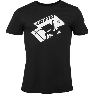 Lotto Tee Soccer club mel čierne biele