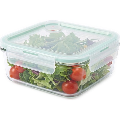 Glasslock Sklenená dóza štvorcová 1200 ml 16 x 16 x 6,9 cm