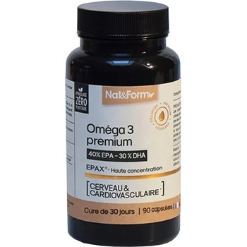 Nat&Form Омега 3 390 mg (EPA 200 mg/ DHA 150 mg) 90 софтгел капсули | Nat&Form (027366 (NUTR_OM))