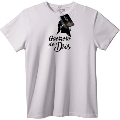 NOONEBRAND Тениска Воин на Бог - 6XL, White