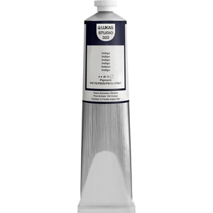 Lukas Studio Aluminium Tube Маслена боя Indigo 200 ml 1 бр (703220014)
