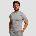 GymBeam Тениска TRN Fitted Grey S