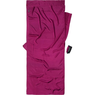Cocoon Вътрешен чувал Cocoon TravelSheet Silk Travel sleeping bag - Mulberry Red - размер 220 x 90 cm (515-0010-0311)