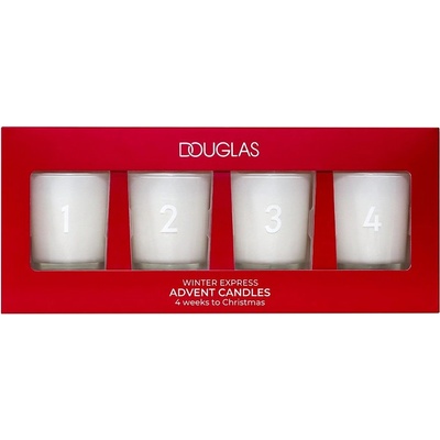 Douglas seasonal КОМПЛЕКТ DOUGLAS Mini Advent Candles Set Свещ дамски