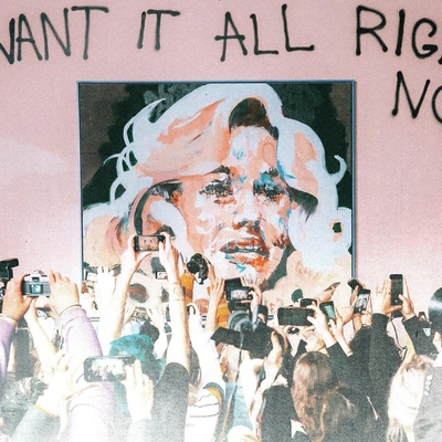 Grouplove - I Want It All Right Now (Baby Pink & White Coloured) (LP) (810599024161)