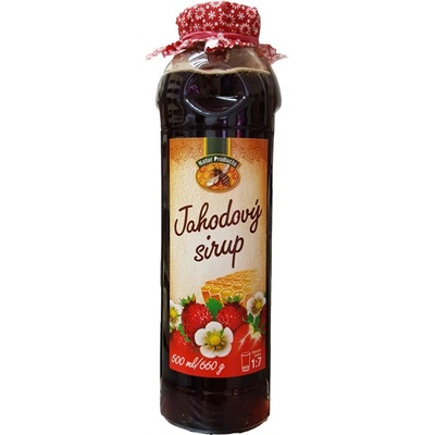 Natur Products Jahodový sirup s medom 0,5 l