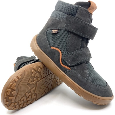 Froddo dětské zimní barefoot boty TEX WINTER TL G3160247-5T grey