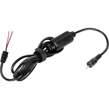 QUER DC napájací konektor pre notebook 2,5/0,6 mm s káblom rovný L-KOM0271-1