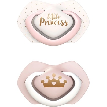 Canpol babies Royal Baby B 6-18 m биберон Pink 2 бр