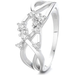 Silenti Jewelry Сребърен пръстен "Морал" - 5 - 49мм (15.6мм диам. )