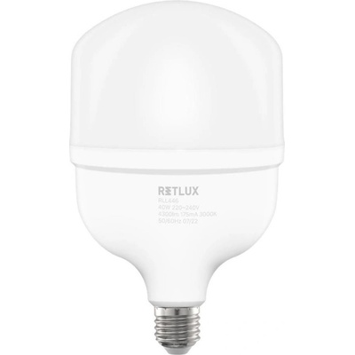 Retlux LED Žiarovka T120 E27/40W/230V 3000K FT1055