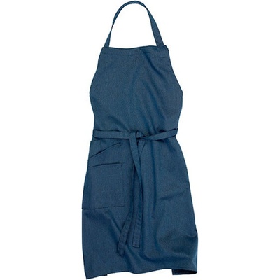 Cg Workwear Gorizia Unisex gastro zástěra 01170-36 Blue Melange 90x75 cm