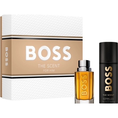 HUGO BOSS The Scent Подаръчен комплект за мъже Размер EDT 50 ml + 150 ml дезодорант спрей