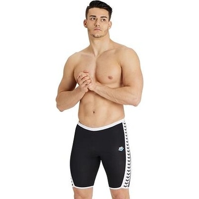 Arena Icons Swim Jammer Solid Black/White