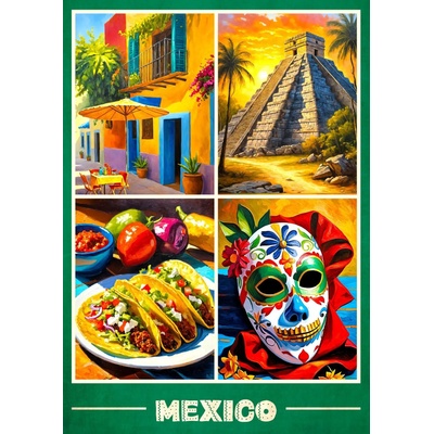 Enjoy - Puzzle Mexico - 1 000 piese