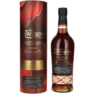 Zacapa Centenario La Pasión Heavenly Cask 40% 0,7 l (tuba)