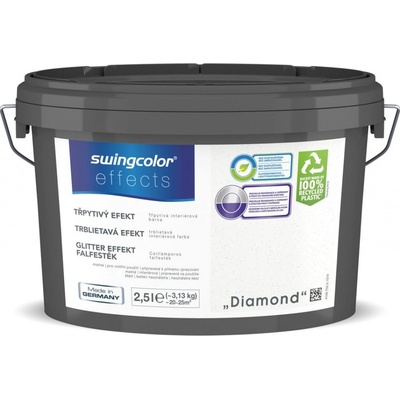 Swingcolor Barva s efektem třpytivým, diamond, matná, 2,5 l 6196 T02,5 1574
