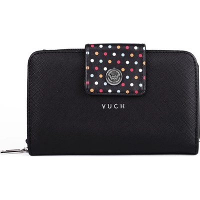 Vuch Dámská s puntíky ze syntetické kůže černá Dots Collection Tali Tammy