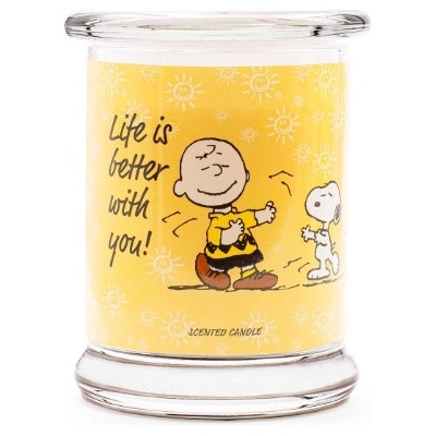 Peanuts Duftkerze Life Is Better With You 250 g