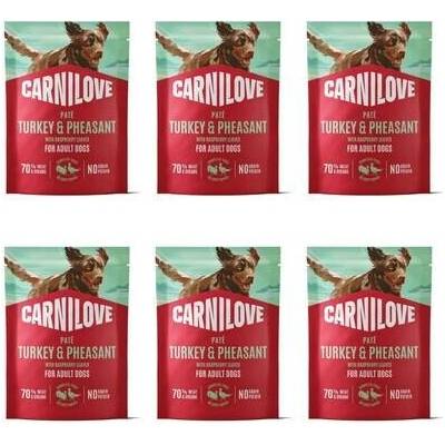 CARNILOVE Dog Pouch Turkey and Pheasant 6 x 300 g