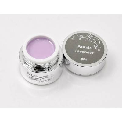 NL nails professional Uv Led barevný gel pastelo lavender 5ml