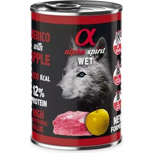 Alpha Spirit Dog Wet - Иберико свинско и жълто ябълка 400 г
