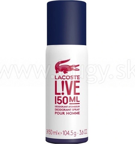 Lacoste live deodorant spray best sale