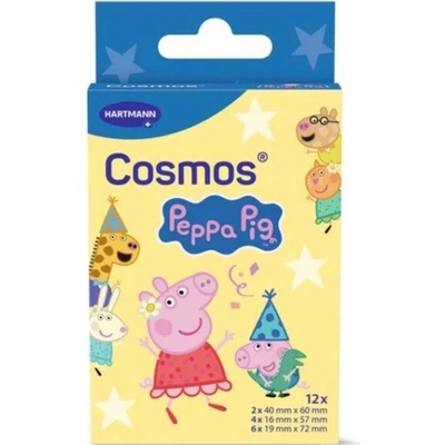 COSMOS Peppa Pig Detské jemné náplaste 12 ks