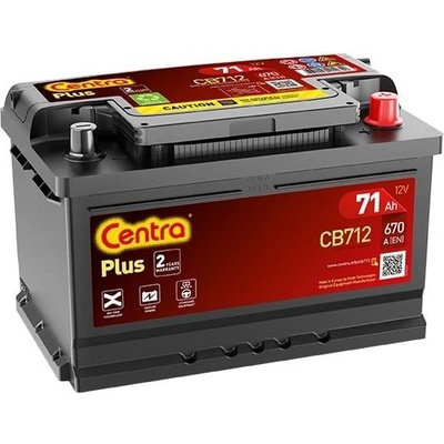 Centra Plus 12V 71Ah 670A CB712