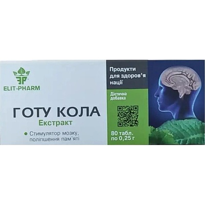 HealthNA Gotu Kola extrakt 80 tabliet