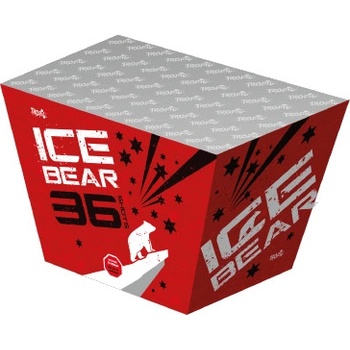 Tropic Ohňostroj ICE BEAR RED baterie 36 ran V TW16