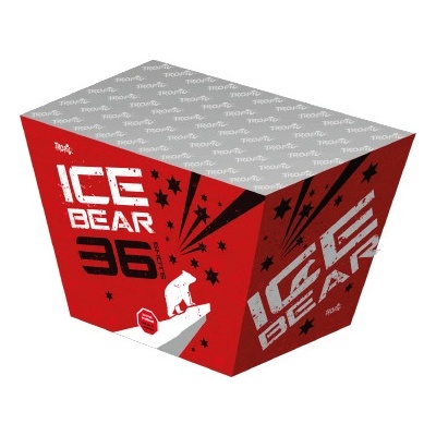 Tropic Ohňostroj ICE BEAR RED baterie 36 ran V TW16