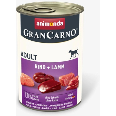 Animonda Gran Carno Original Adult hovädzie mäso a jahňa 400 g