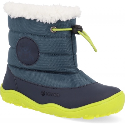 Barefoot detské snehule bLIFESTYLE Melursus TEX marine modré