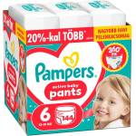 Pampers Active Baby Пелени-гащички 13-19kg Junior 6 (144 бр. ) (80894756)