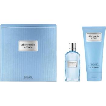 Abercrombie & Fitch First Instinct Blue for Her Комплект (EDP 50ml + BL 200ml) за Жени