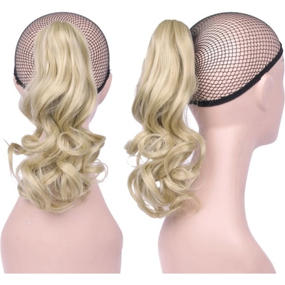 Girlshow Culík, cop na skřipci vlnitý, 32 cm - M24/613 (mix platinově plavá/beach blond) – Hledejceny.cz