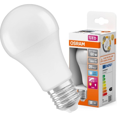 Osram CLA60MS LED Žiarovka s pohybovým senzorom E27 8,8W/840
