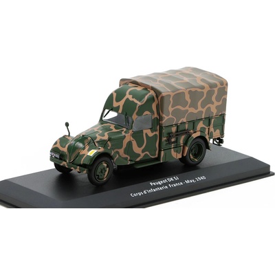 DeAgostini Peugeot DK 1:43časopis Vojenské automobily s modelem 12