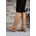Moda Trend Дамски ботуши - Бежови 298898 (298898_Бежов)