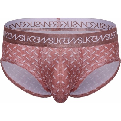 Slipy Sukrew Apex Brief Diamond vzorované pánske slipy